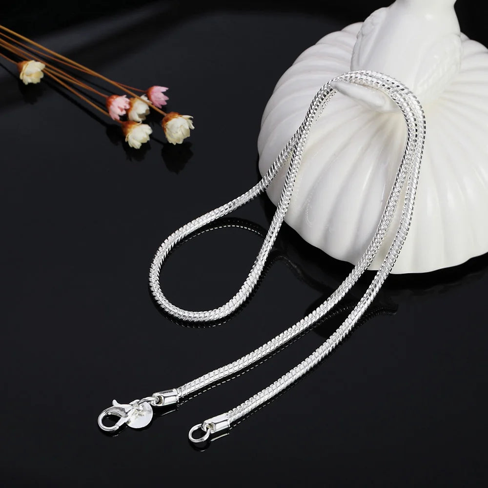 Sterling Silver Snake Chain