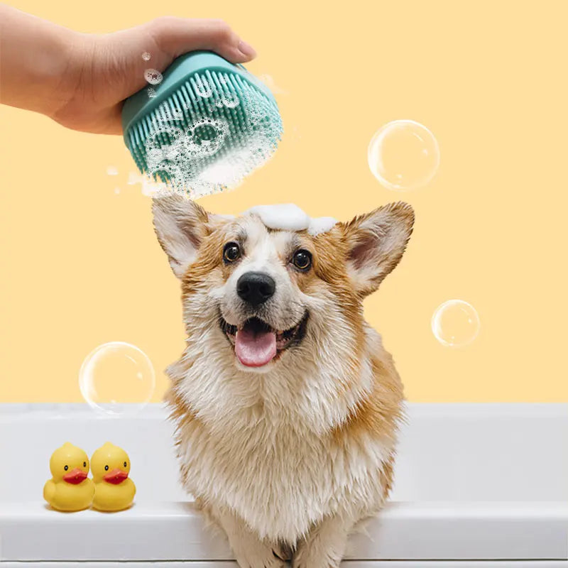 2-in-1 Pet Bath Brush