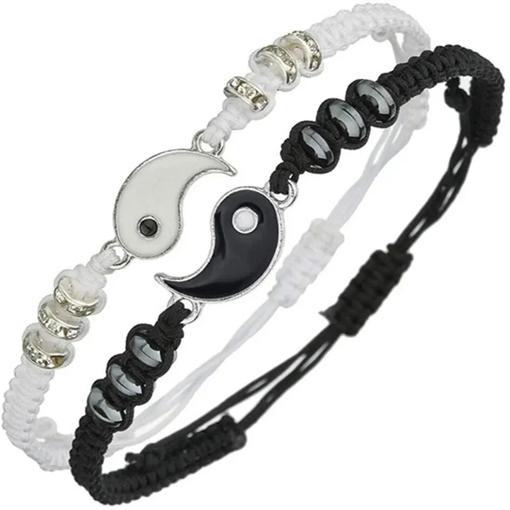 Yin Yang Couple Bracelets