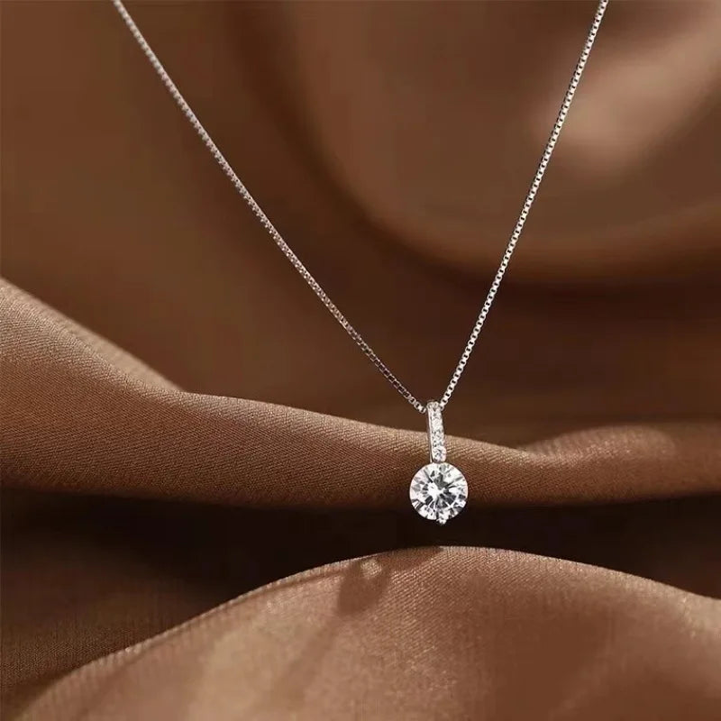 Minimalist Shine Alloy Necklace