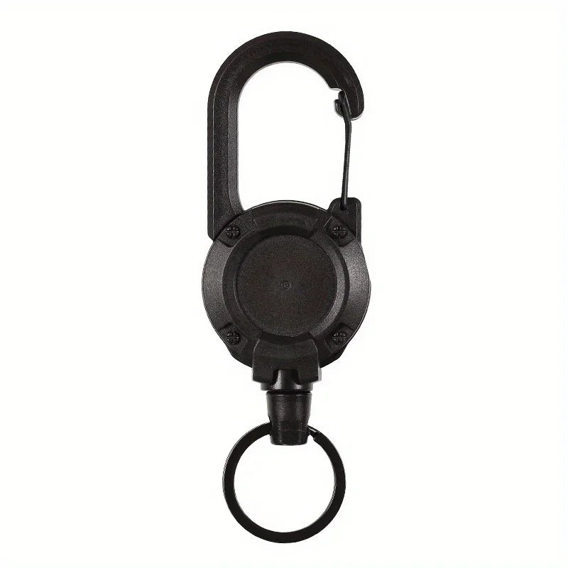 Retractable Carabiner Keychain Clip