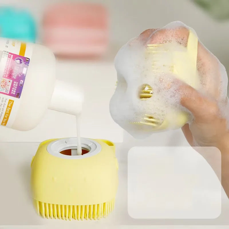 2-in-1 Pet Bath Brush