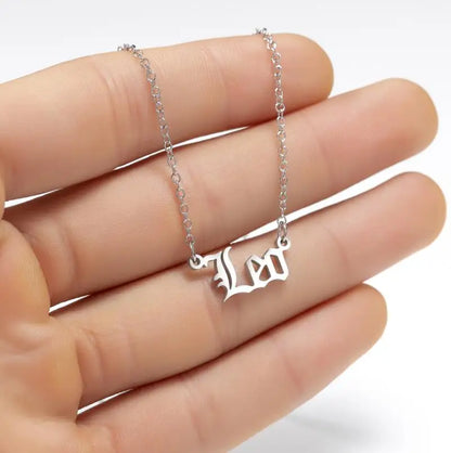 Personalized Jewelry Zodiac Sign Astrology Necklace