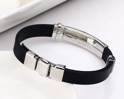 Constellations Sign Rubber Personalized Zodiac Sign Cuff Bracelets