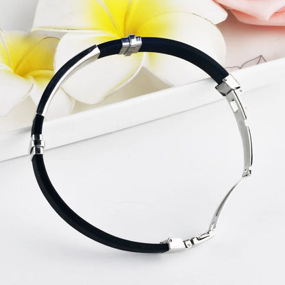 Constellations Sign Rubber Personalized Zodiac Sign Cuff Bracelets