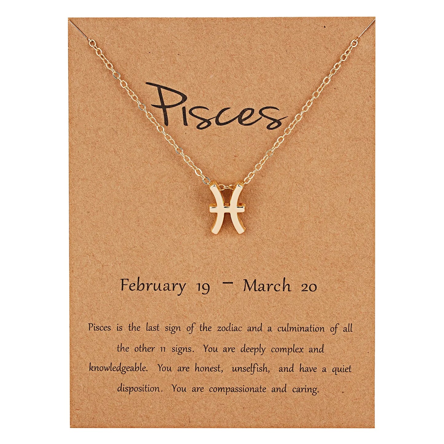 Zodiac Sign Constellation Pendant Choker Charm Necklace