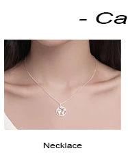 Personalized Jewelry Zodiac Sign Astrology Necklace