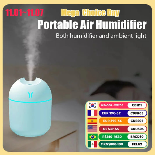 GlowMist Mini USB Humidifier