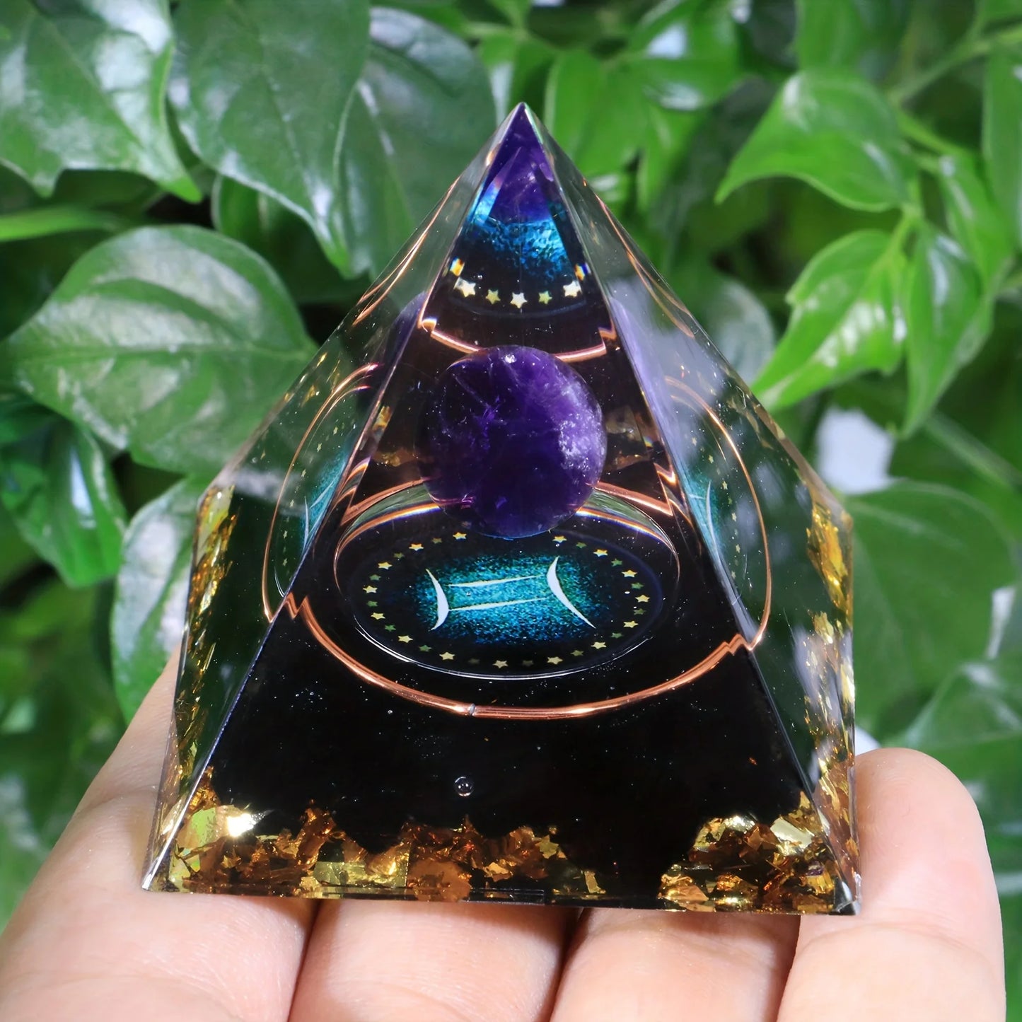 1pc Constellations Orgone Pyramid