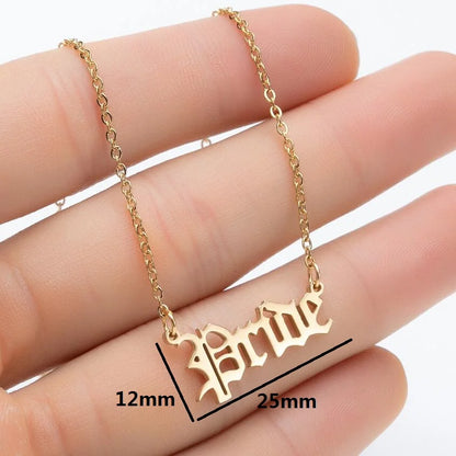 Personalized Jewelry Zodiac Sign Astrology Necklace