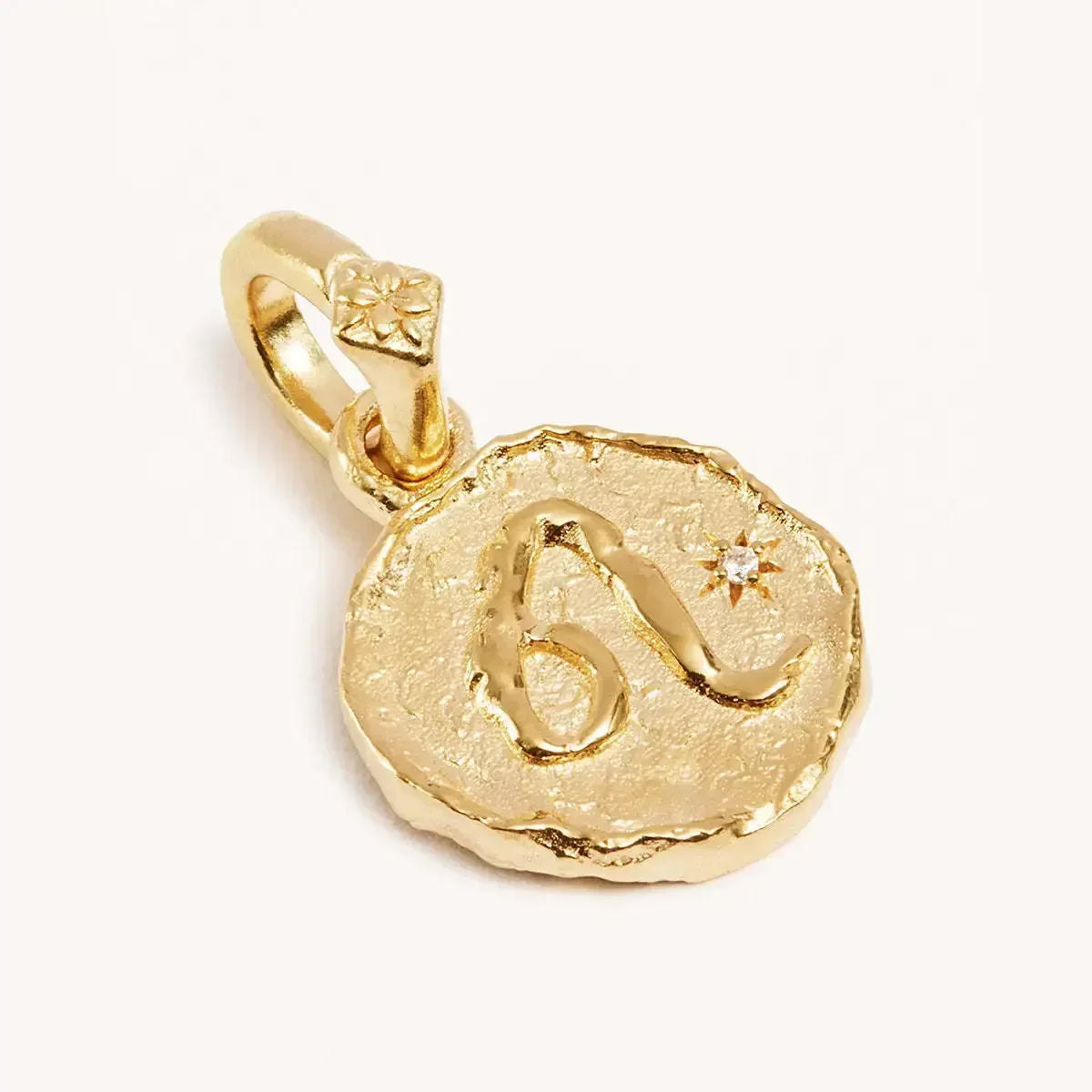 Constellation Vintage Zodiac Sign Coin Pendant Stainless Steel Necklace
