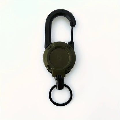 Retractable Carabiner Keychain Clip