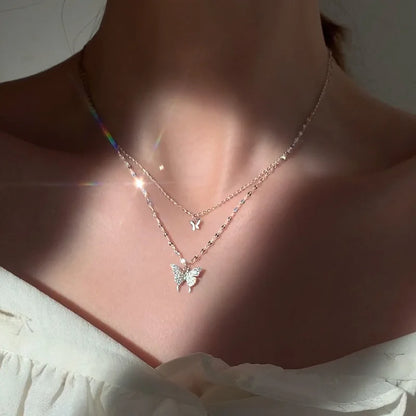 Minimalist Shine Alloy Necklace