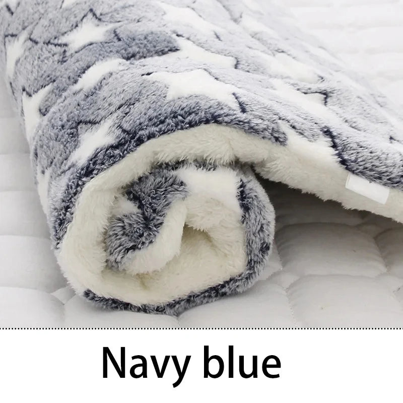 Cozy Flannel Pet Bed
