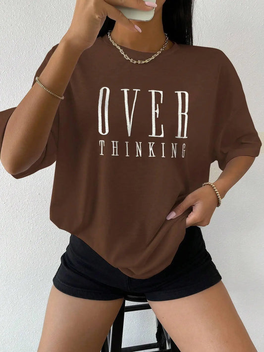 Overthinking Vintage Cotton Tee