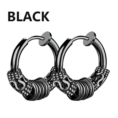 Bold Cross Clip Earrings