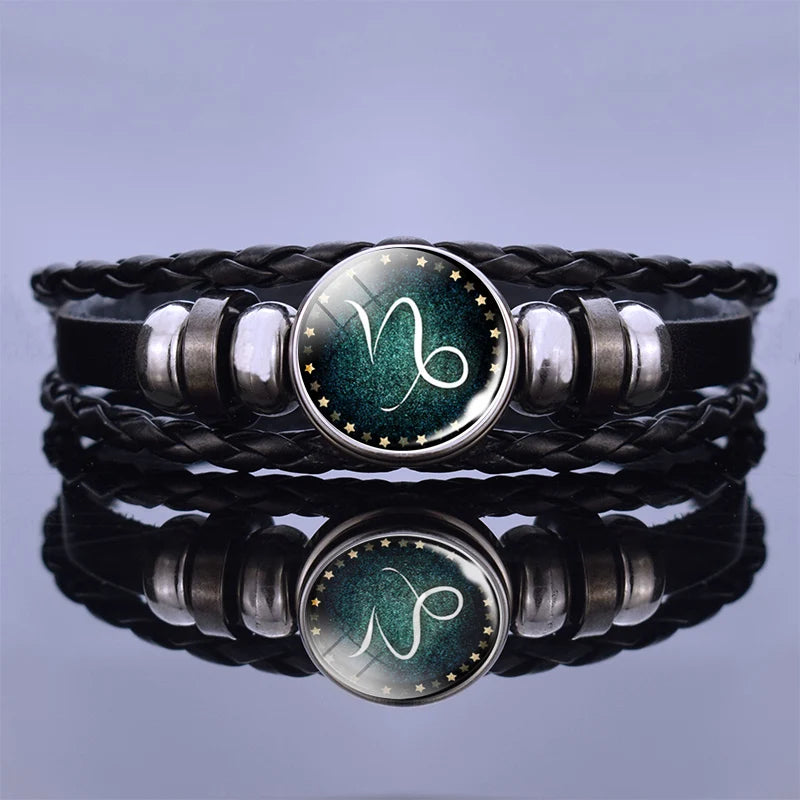 Zodiac Sign Constellation Charm Bracelet