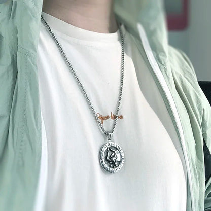 Constellation Zodiac Sign Pendant Necklace