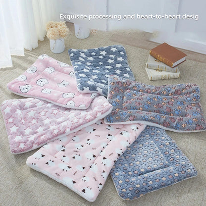 Cozy Flannel Pet Bed