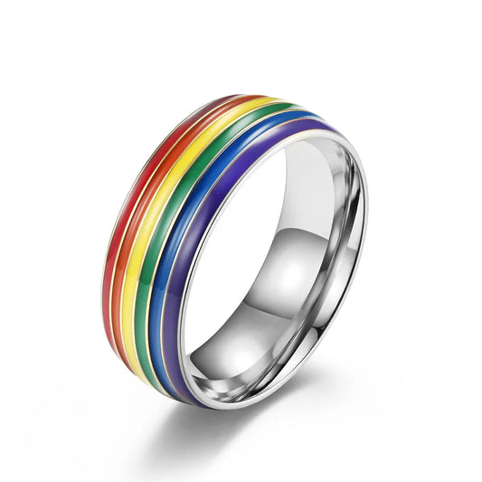 LGBTQ+ Pride Friendship Ring