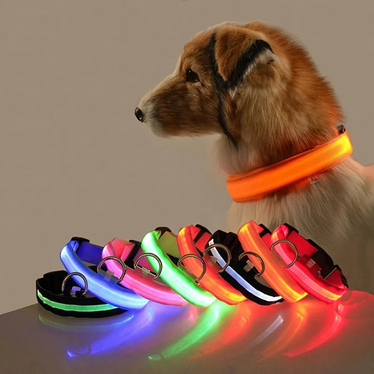 LED Glow Dog Safety Collar