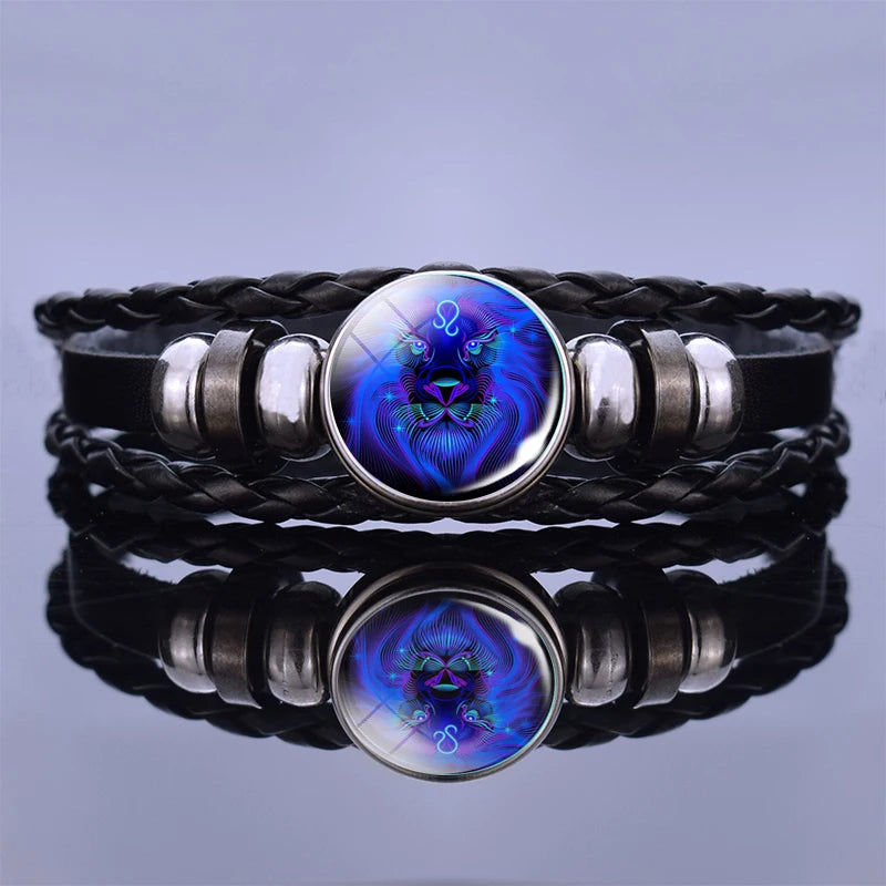 Zodiac Sign Constellation Charm Bracelet