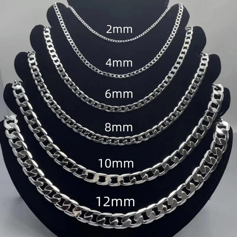 Bold Sterling Silver Chain