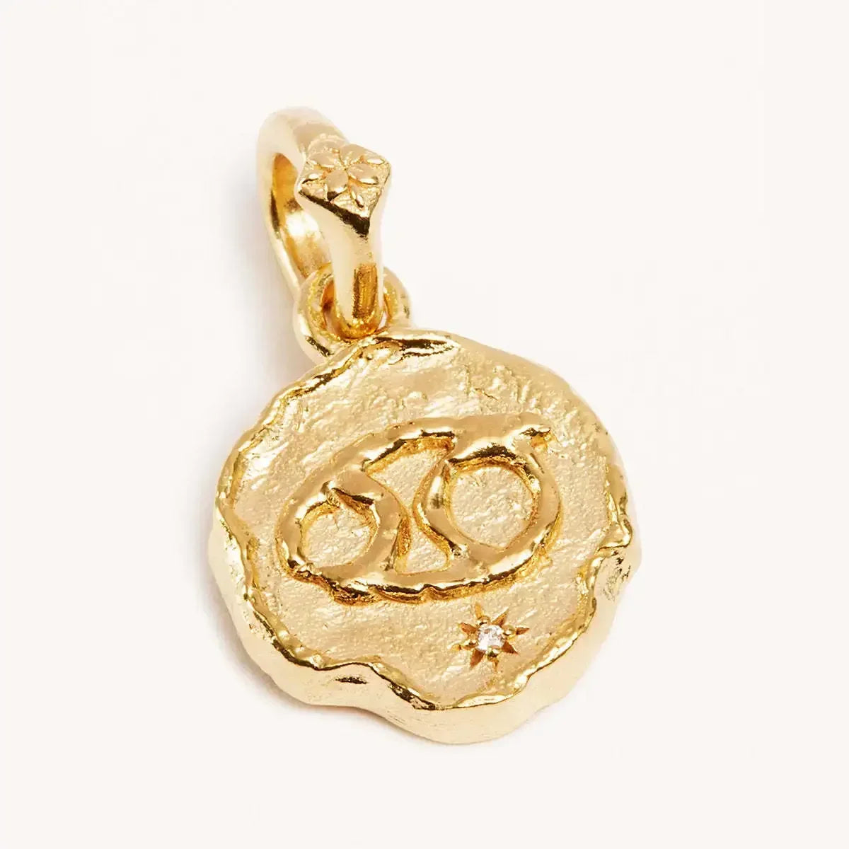 Constellation Vintage Zodiac Sign Coin Pendant Stainless Steel Necklace