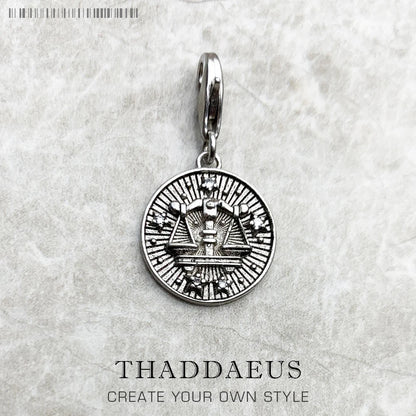 925 Sterling Silver Zodiac Sign Vintage Charm Pendant