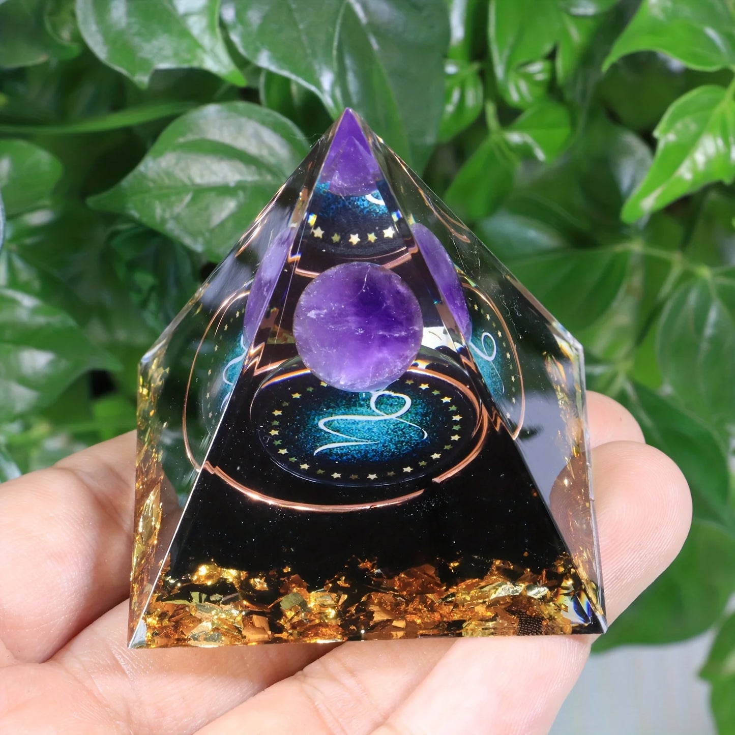 1pc Constellations Orgone Pyramid