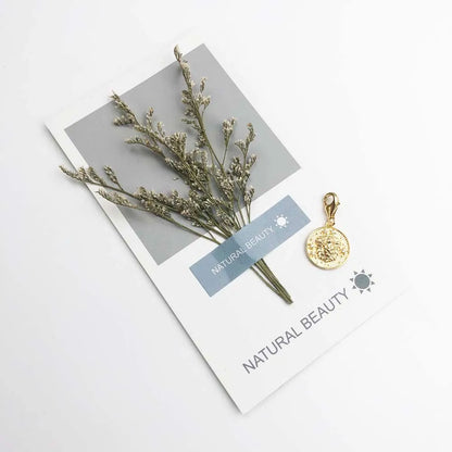 925 Sterling Silver Zodiac Sign Vintage Charm Pendant