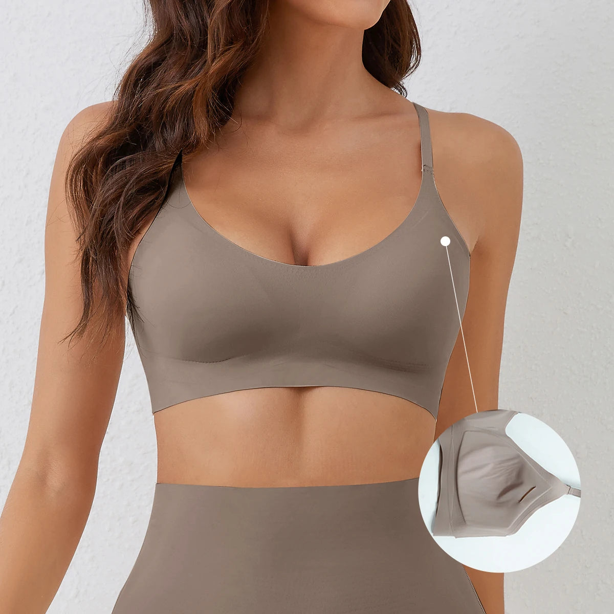 Seamless Soft Support Bra – Wireless, Light & Breathable