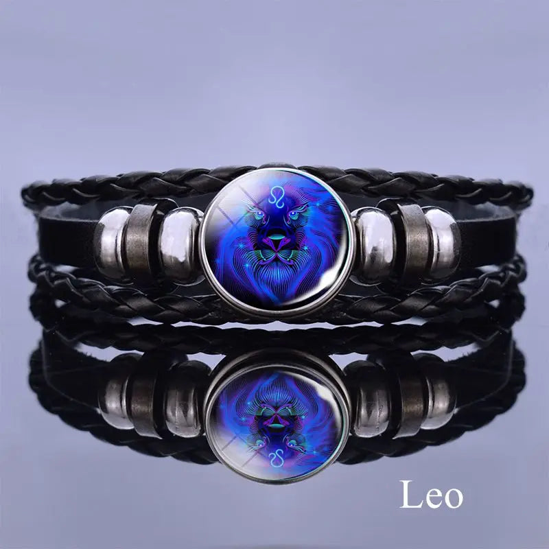Zodiac Sign Constellation Charm Bracelet