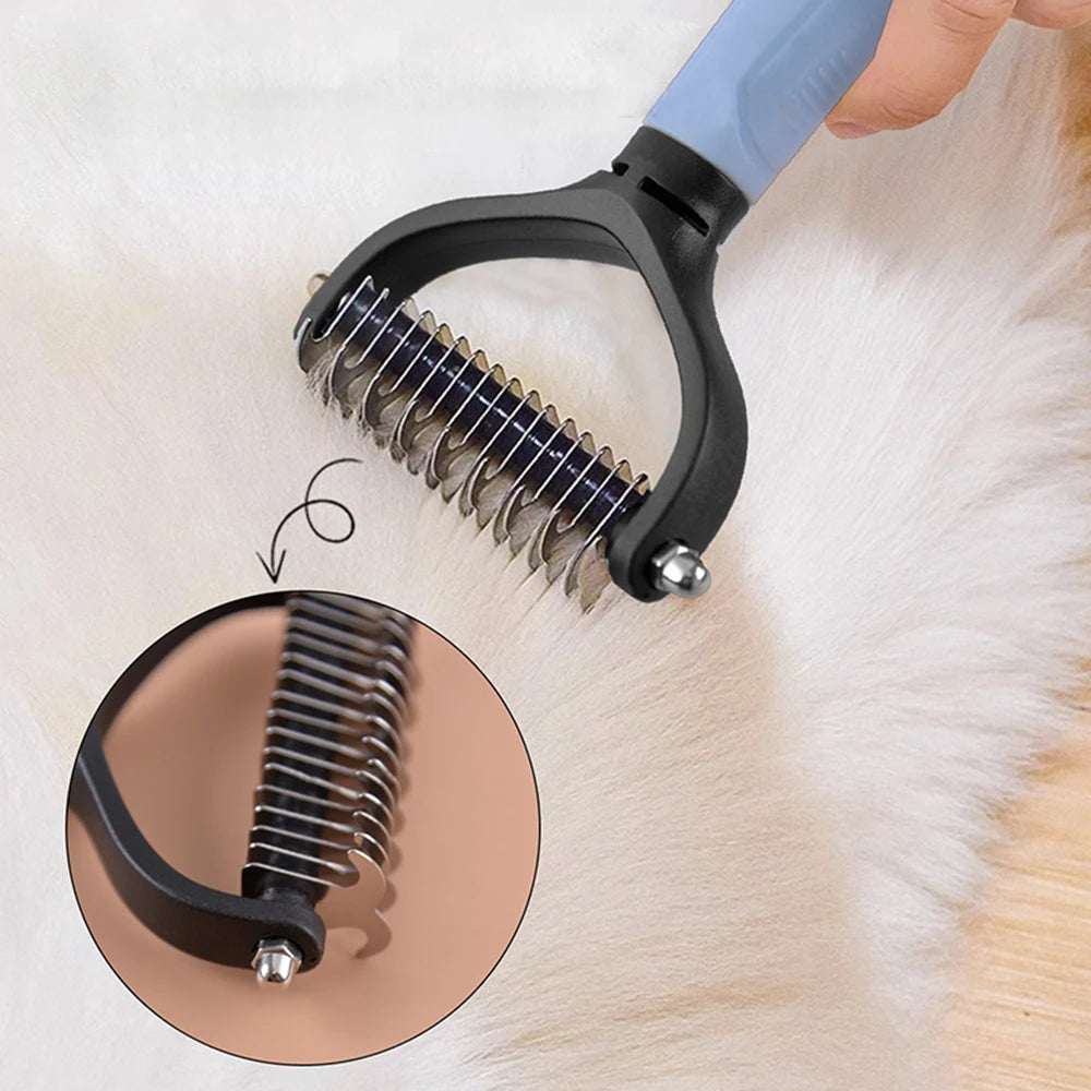 2-Sided Pet Dematting Comb