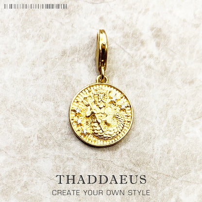 925 Sterling Silver Zodiac Sign Vintage Charm Pendant