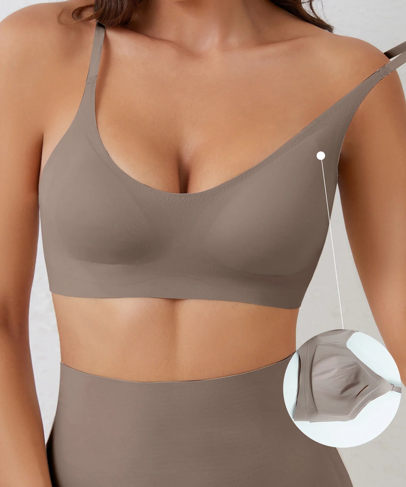 Seamless Soft Support Bra – Wireless, Light & Breathable