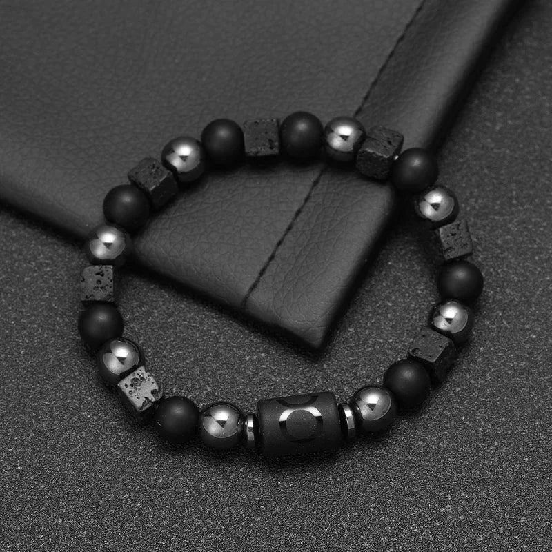 Natural Stone Zodiac Sign Bracelet