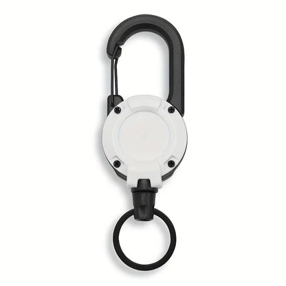 Retractable Carabiner Keychain Clip