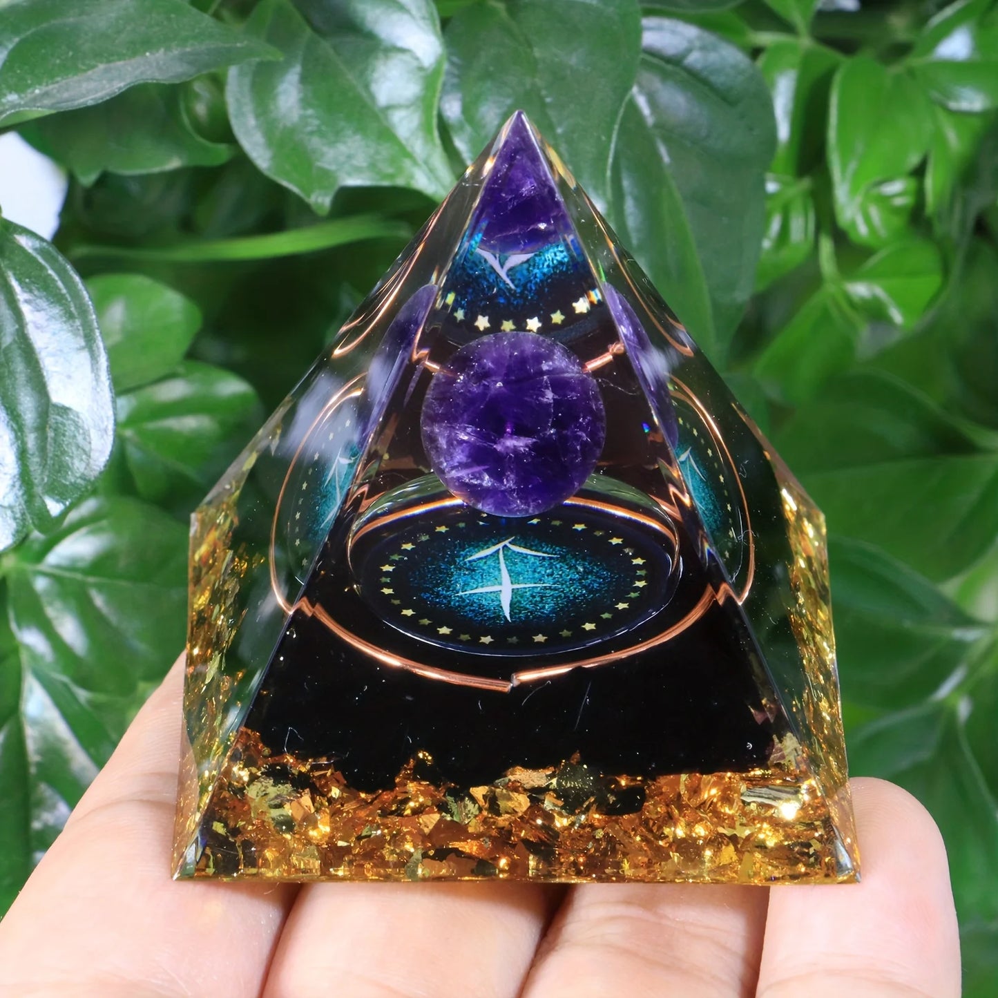 1pc Constellations Orgone Pyramid