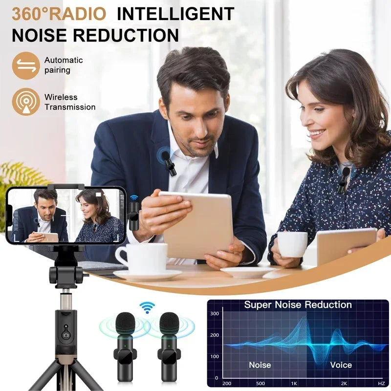 Wireless Lavalier Mic Set