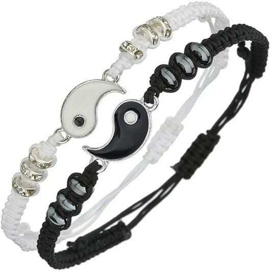 Yin Yang Couple Bracelets