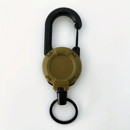 Retractable Carabiner Keychain Clip