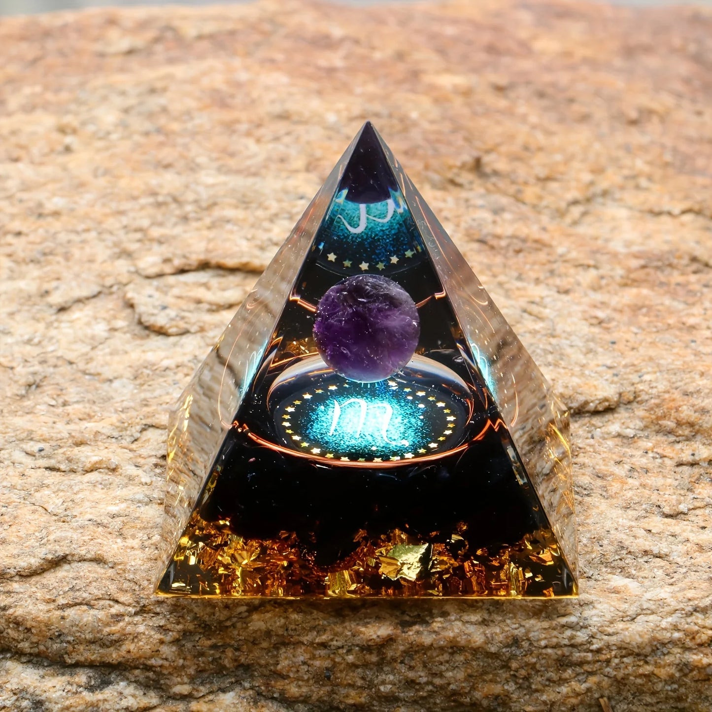 1pc Constellations Orgone Pyramid