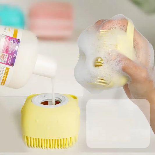 2-in-1 Pet Bath Brush