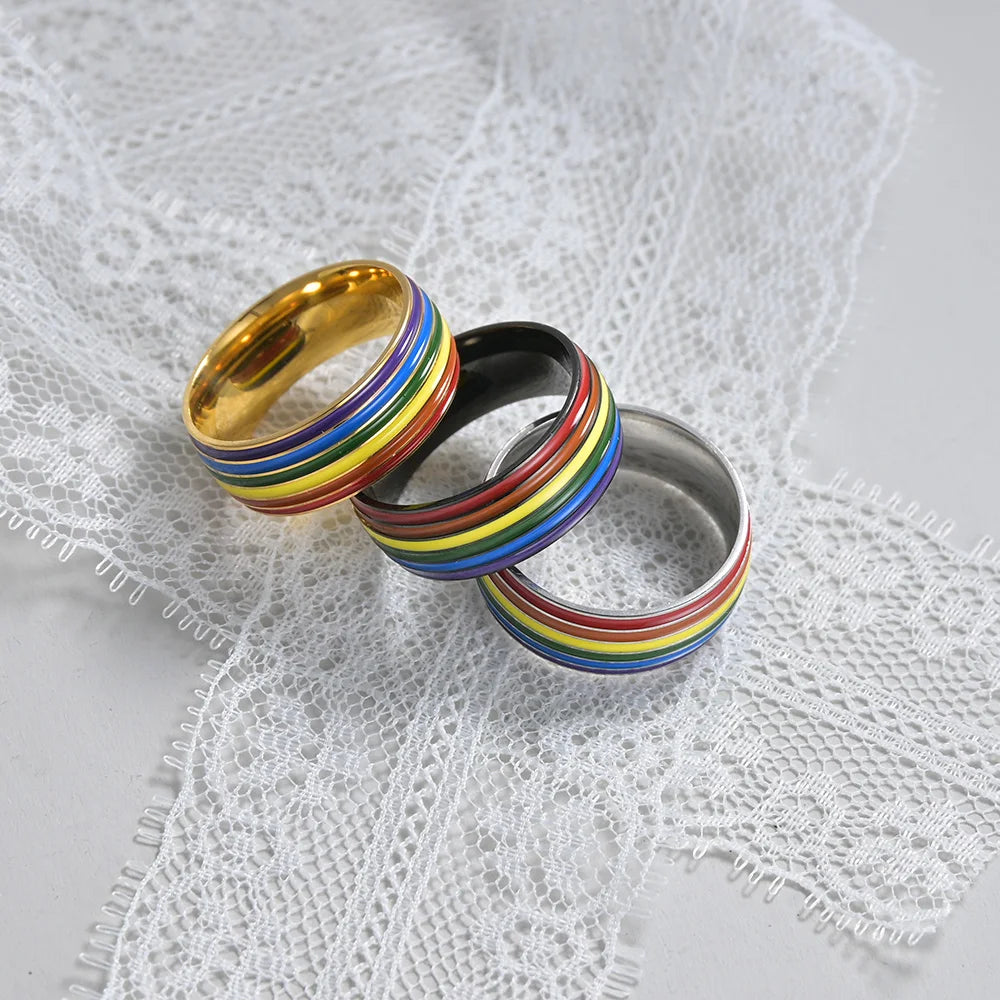 LGBTQ+ Pride Friendship Ring